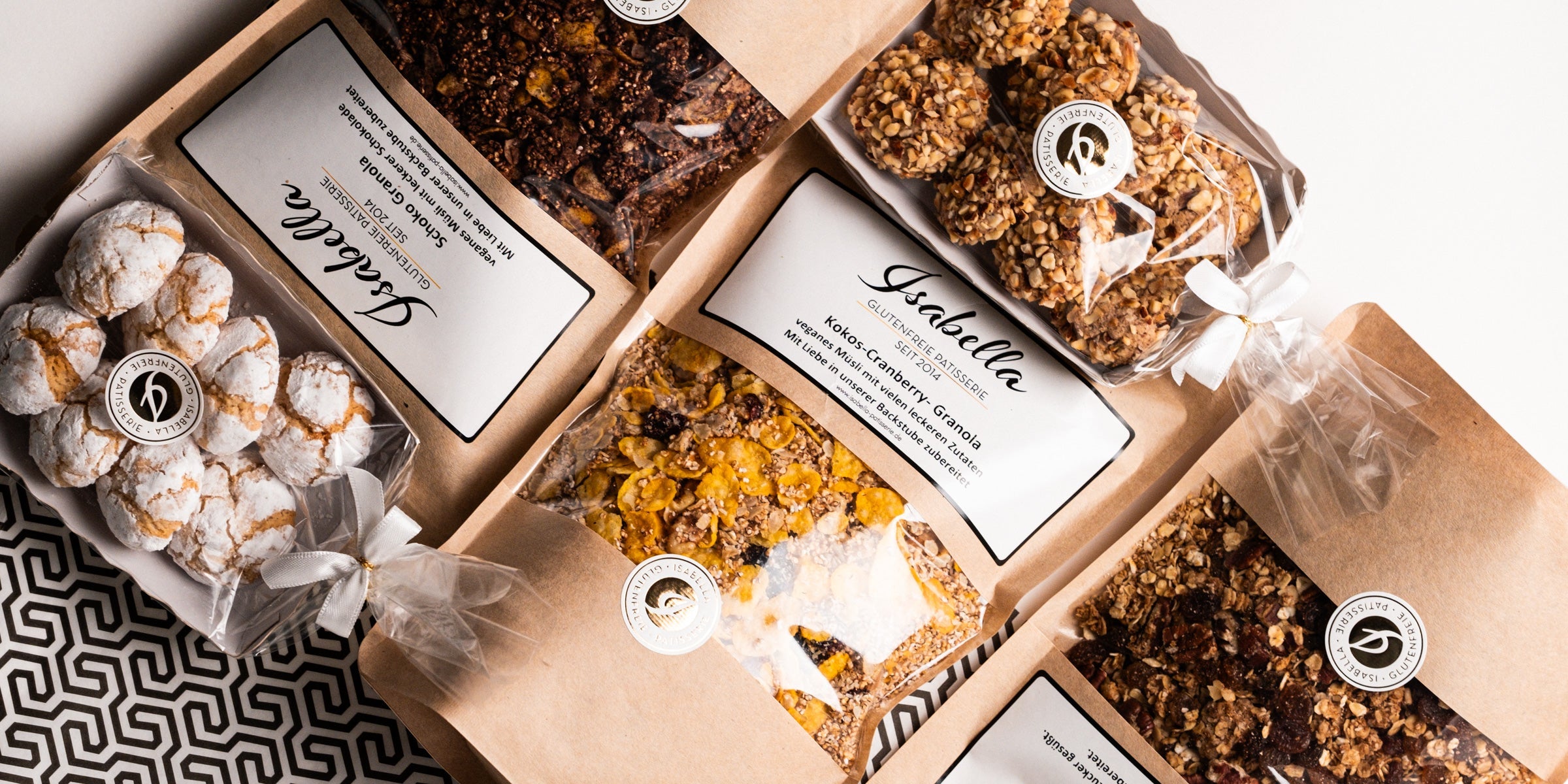 Glutenfreie Gebäck & Granola
