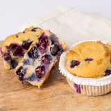 2 Blueberry Muffins - glutenfreie, vegane Muffins