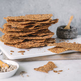 Kräcker Natur - glutenfreie, vegane Kräcker
