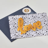 Greeting card Love